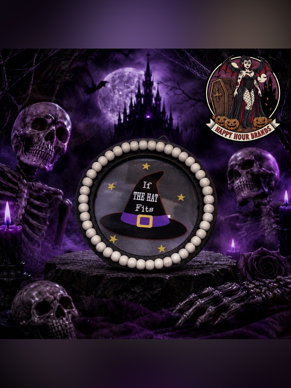 Way to Celebrate Accent Decor If The Hat Fits Witch Hat Decoration Halloween